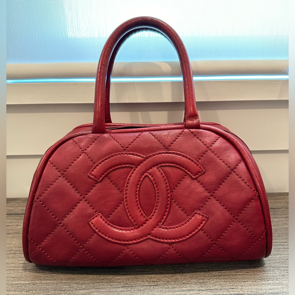 Chanel Timeless CC Matelasse Bowler Bag